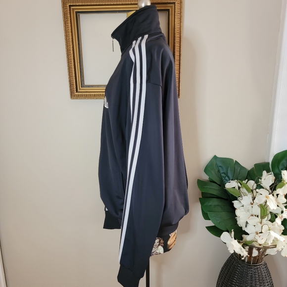90s Vintage Adidas Trefoil Track Jacket Size L - Picture 2 of 7